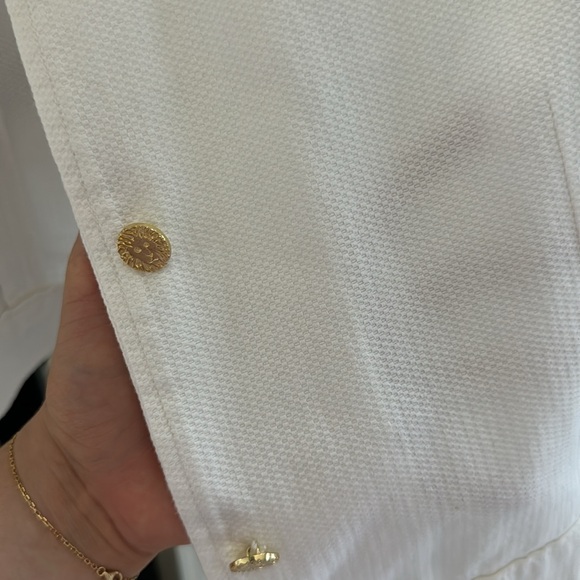 Anne Klein , white jacket size medium- large, tag says XL but fits best large - Picture 3 of 4